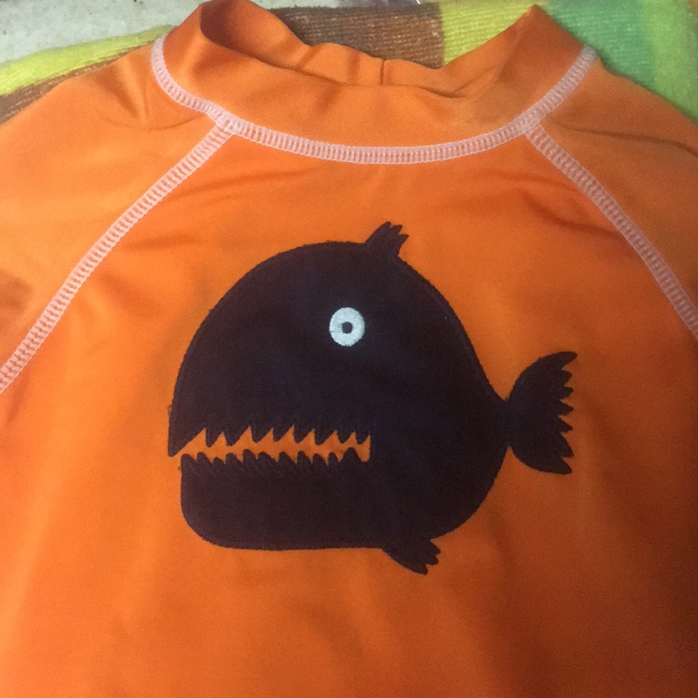 Gymboree swim shirt , long sleeved